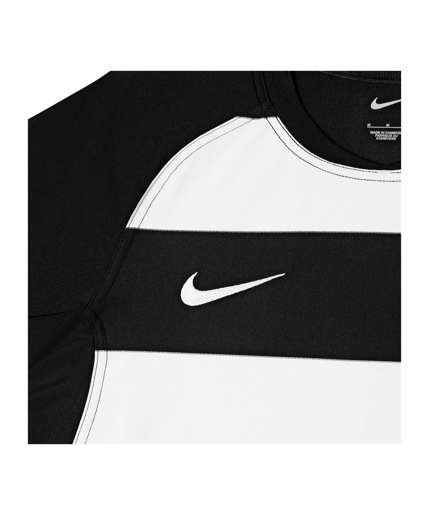 Nike Team Crew Razor Rugby Trikot Schwarz F010
