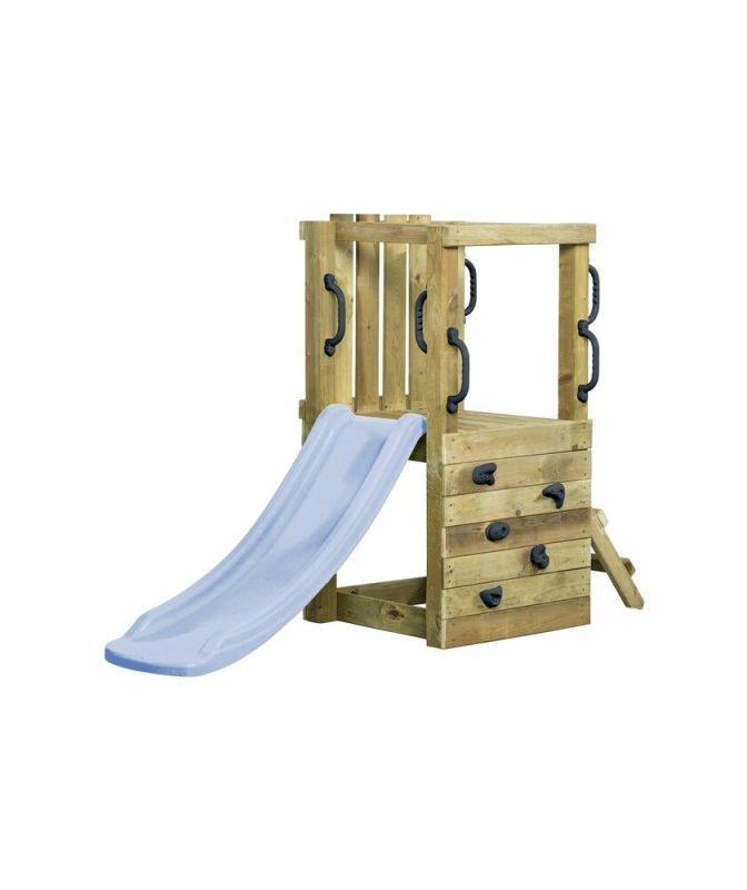 Swing king Irma Small - Speeltoren - Blauw - Hout
