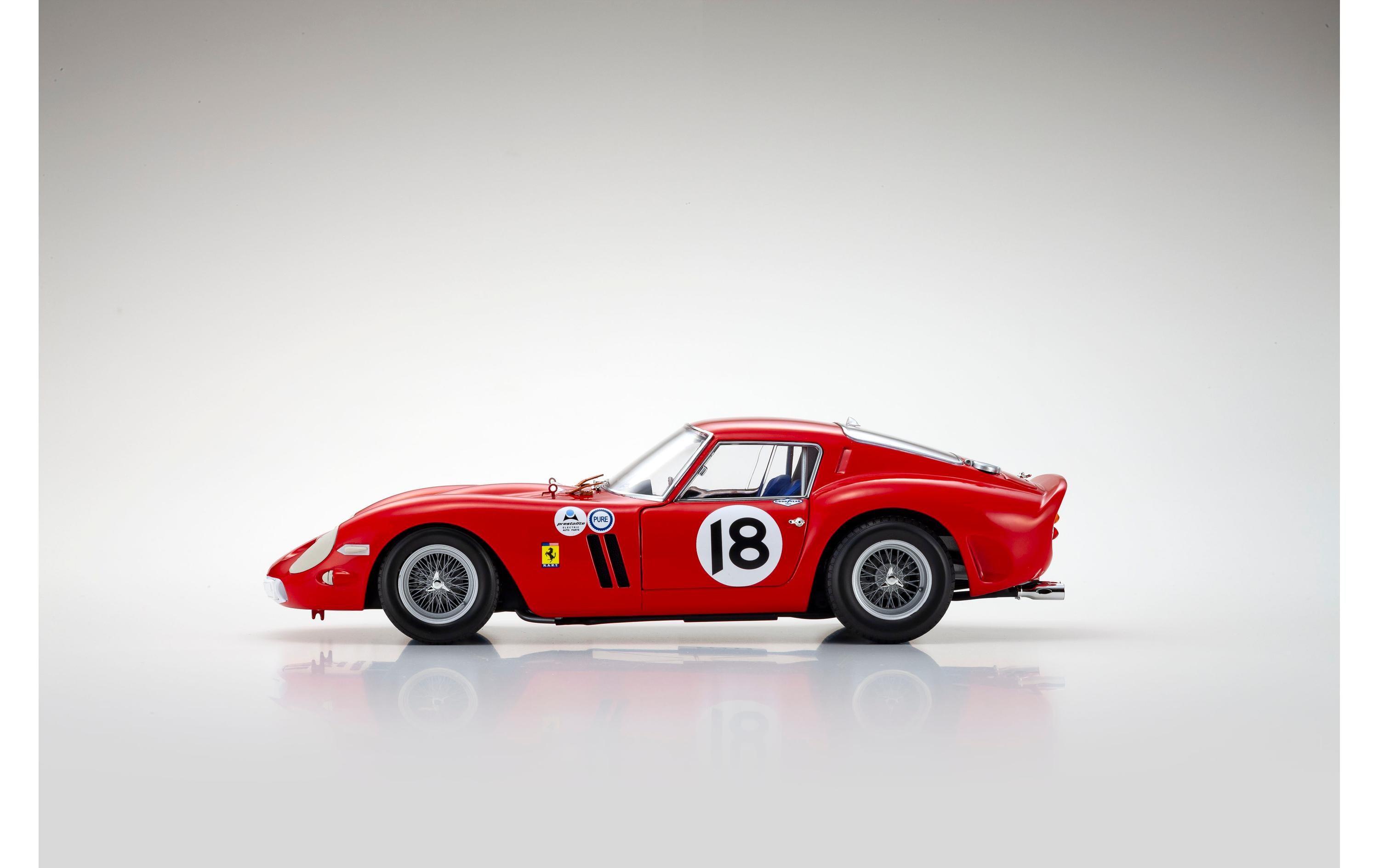 Ferrari 250 GTO 1st Daytona 3H 1:18<br>Detailgetreues Modellauto für Sammler im Massstab 1:18