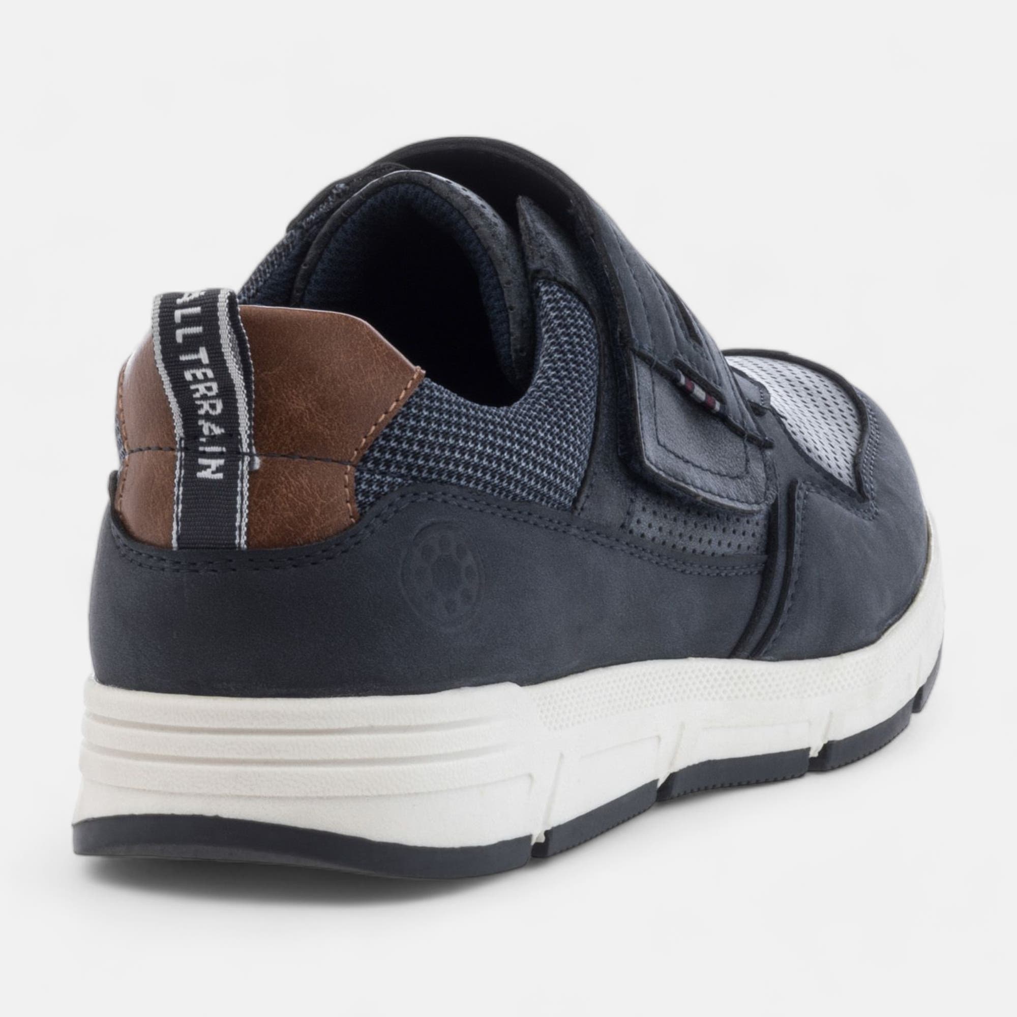 Derbies pieds sensibles Homme bleu marine