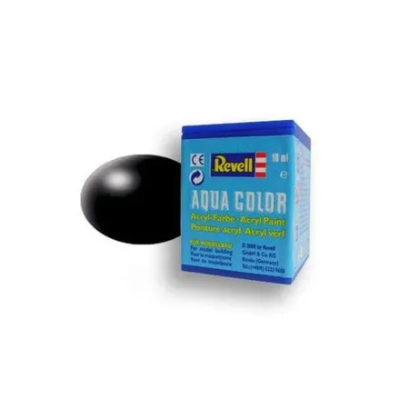 Revell Aqua Color schwarz, seidenmatt