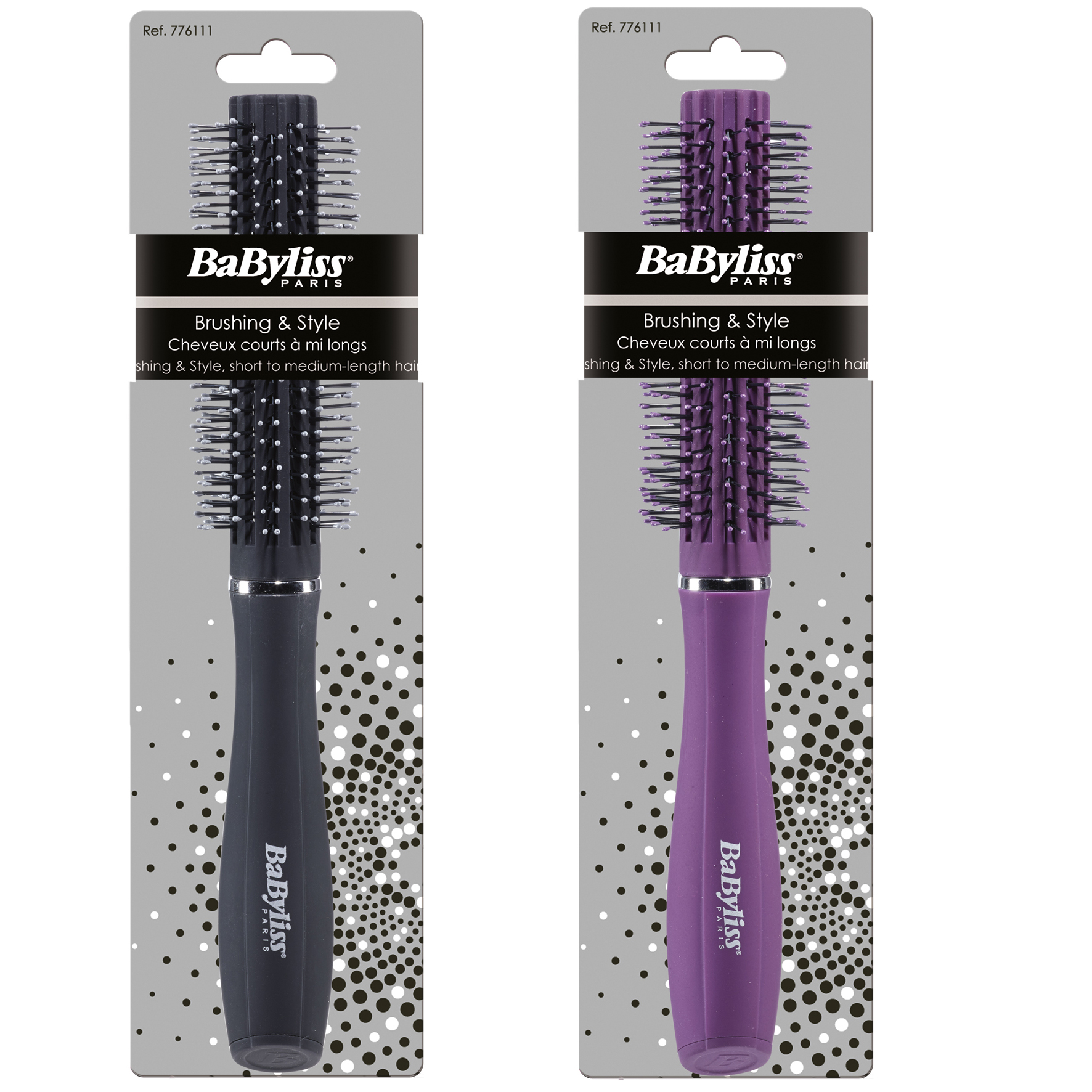 BABYLISS Brushing-Bürste 18mm Plastik Noppen 1 Stk