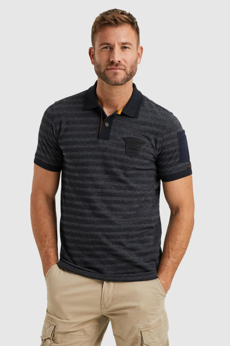 PME legend blauwe heren polo