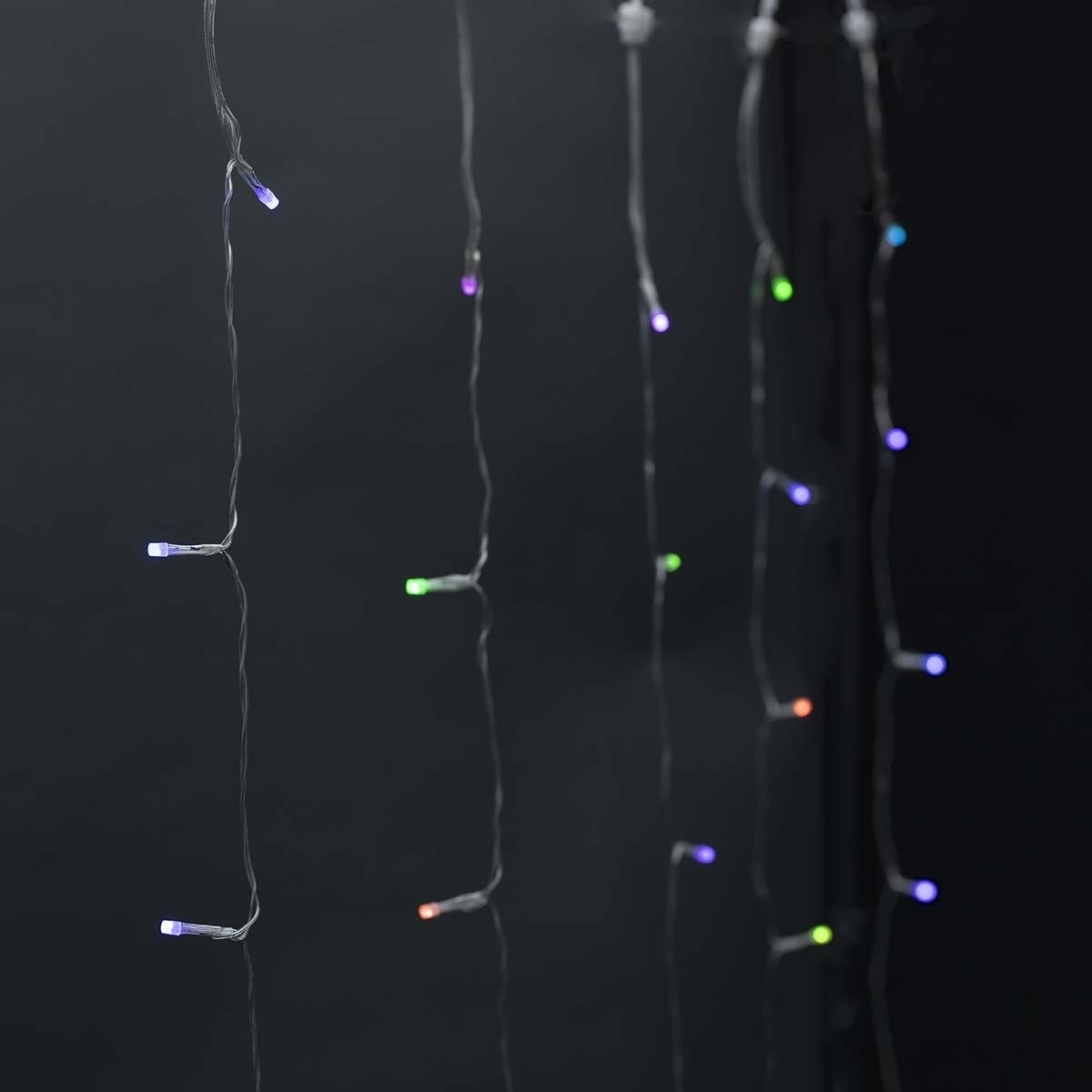 Nedis SmartLife Julelys | Gardin | Wi-Fi | RGB | 180 LED s | 3 m | Android™ / IOS