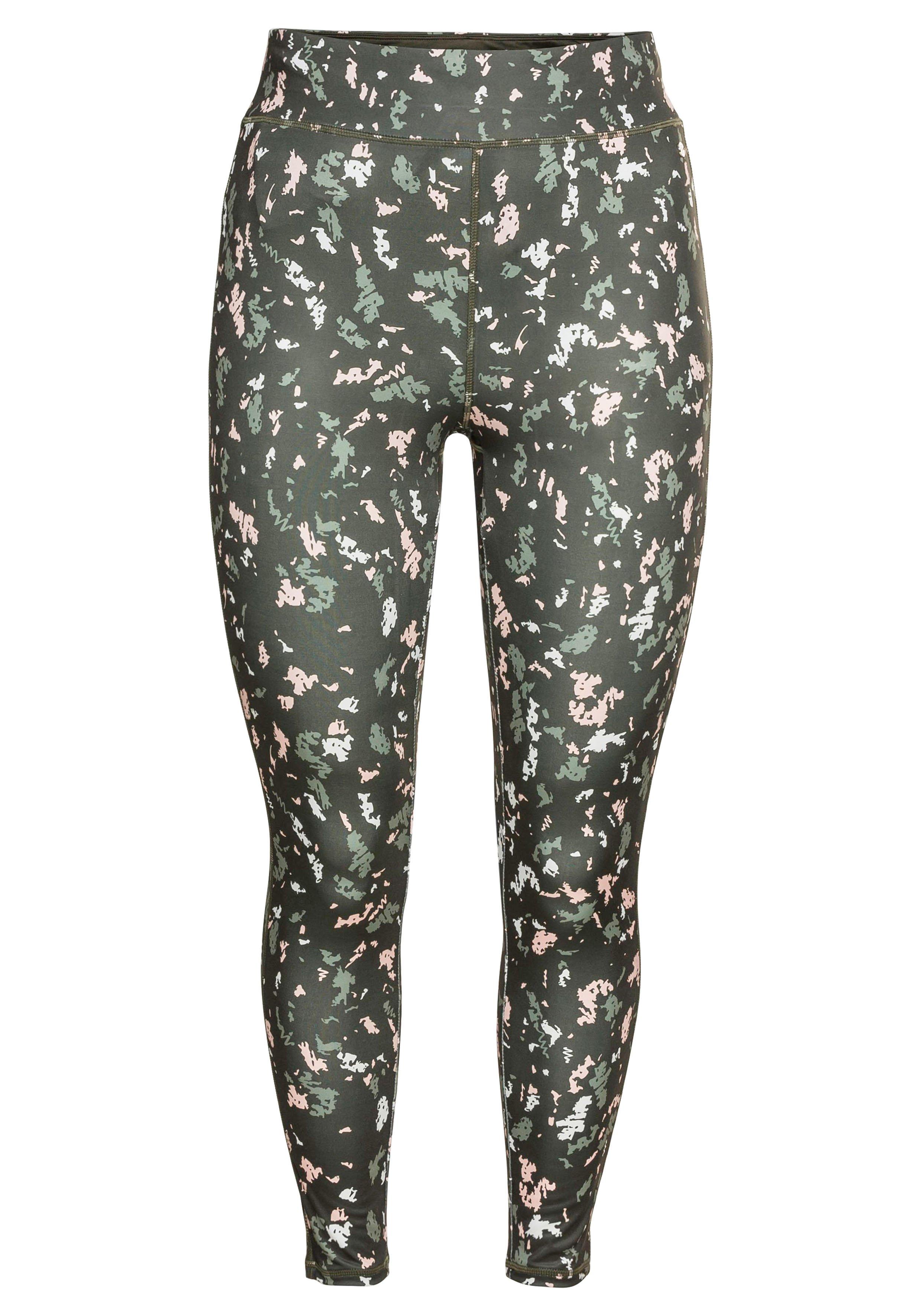 Funktionsleggings mit Alloverdruck