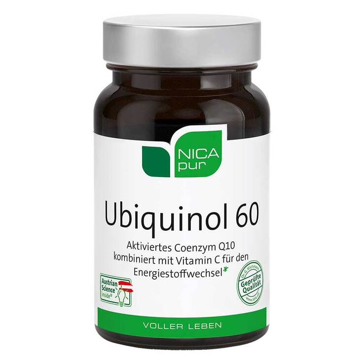 Nicapur Ubiquinol 60 Kapseln, 30 St