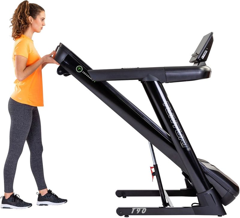 Tunturi T90 - Loopband - 24 km/u - 47 Programma’s - Industriële AC-motor