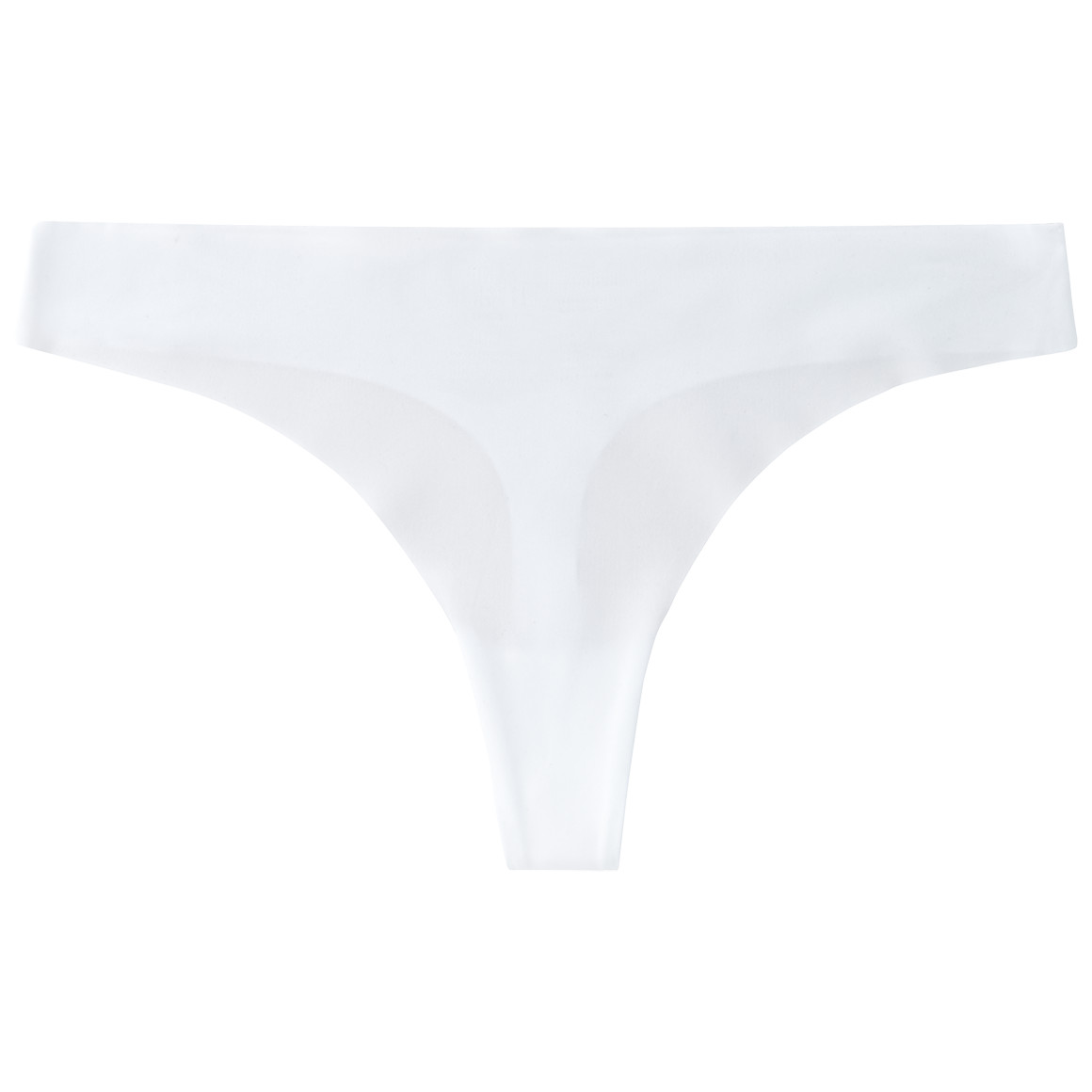 Gina Benotti Damen Seamless-String im Basic-Look weiss