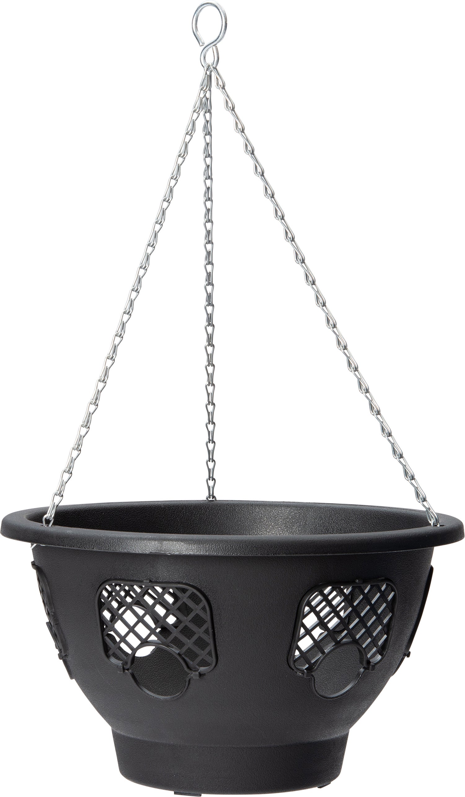 Intratuin hangpot zwart 30 x 30 x 32,5 cm