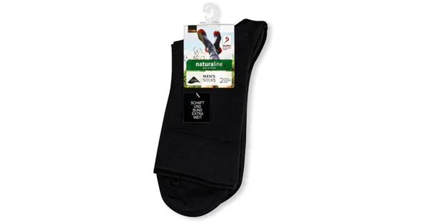 Men's socks Relax Duo 43-45 schwarz