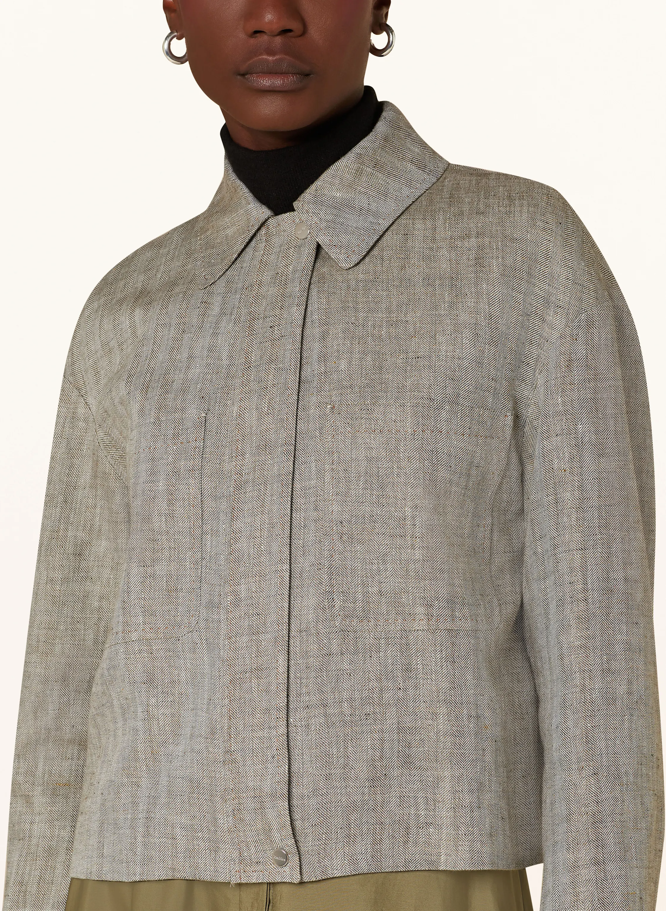Max Mara STUDIO Jacke LUCAS aus Leinen