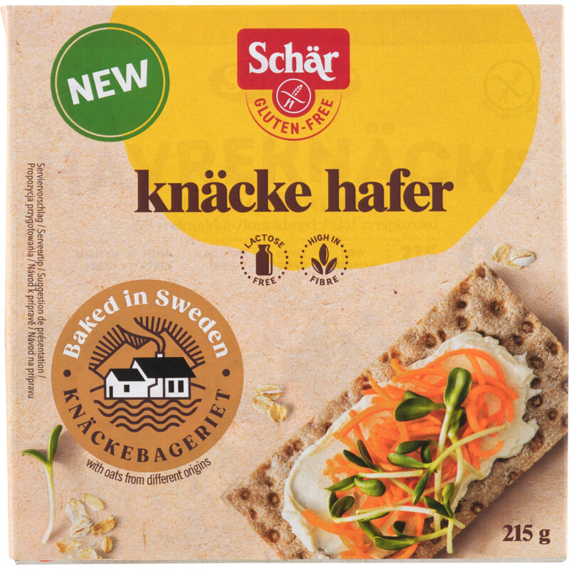 Schär Hafer knäckebrot glutenvrij
