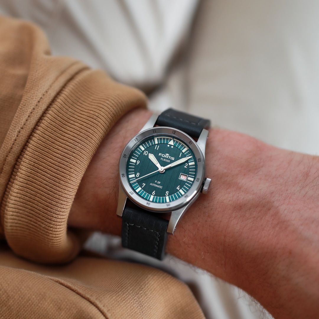 Fortis Flieger F-39 Automatik Petrol