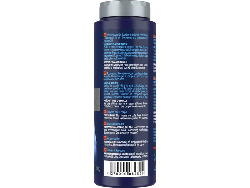 No Hair Crew Körperpuder Dry & Fresh 100 g Talkumfreies Puder für den Intimbereich für ein trockenes frisches Hautgefühl