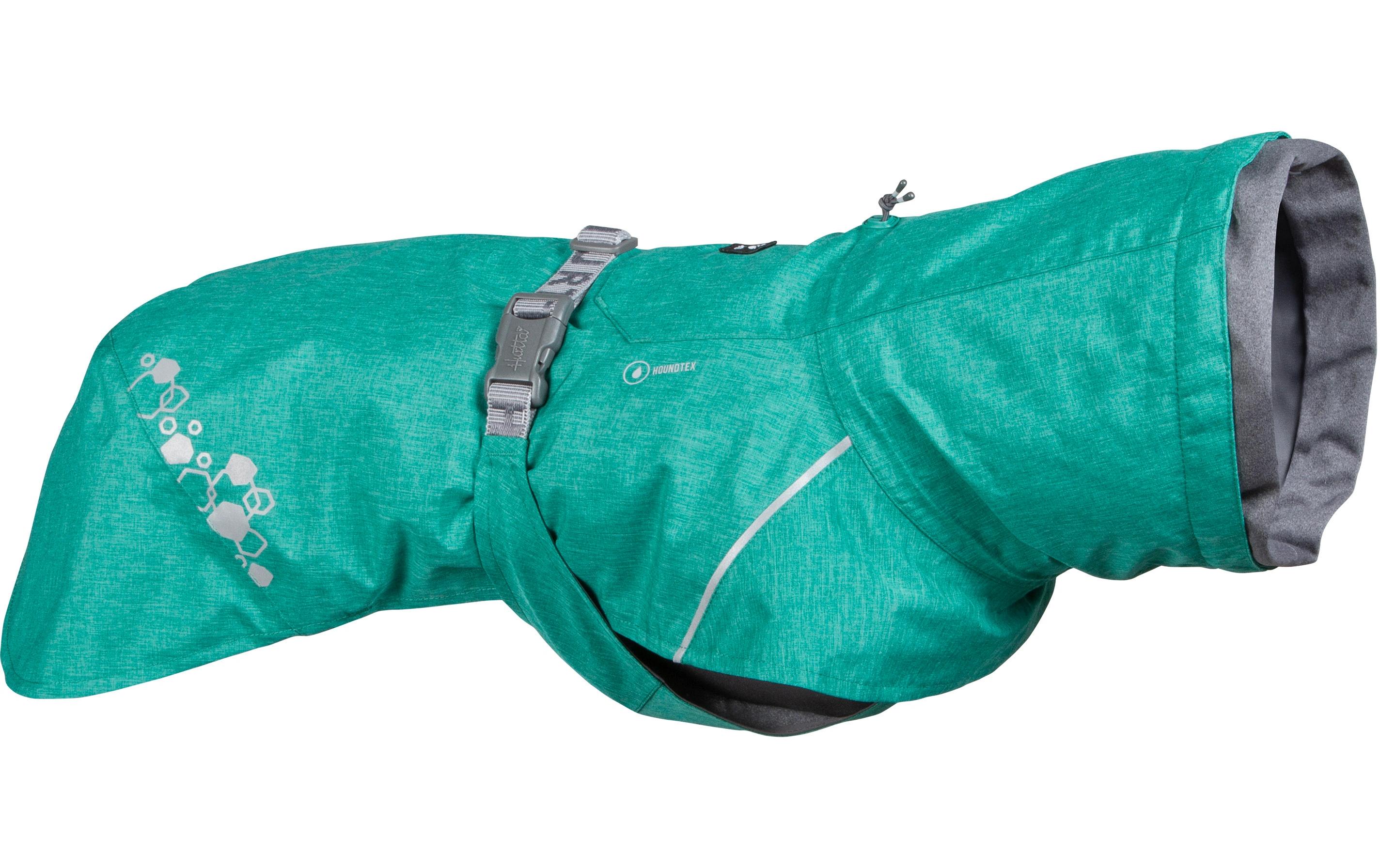 Regenmantel Monsoon V2 Eco Grün, 60 cmHundebekleidung