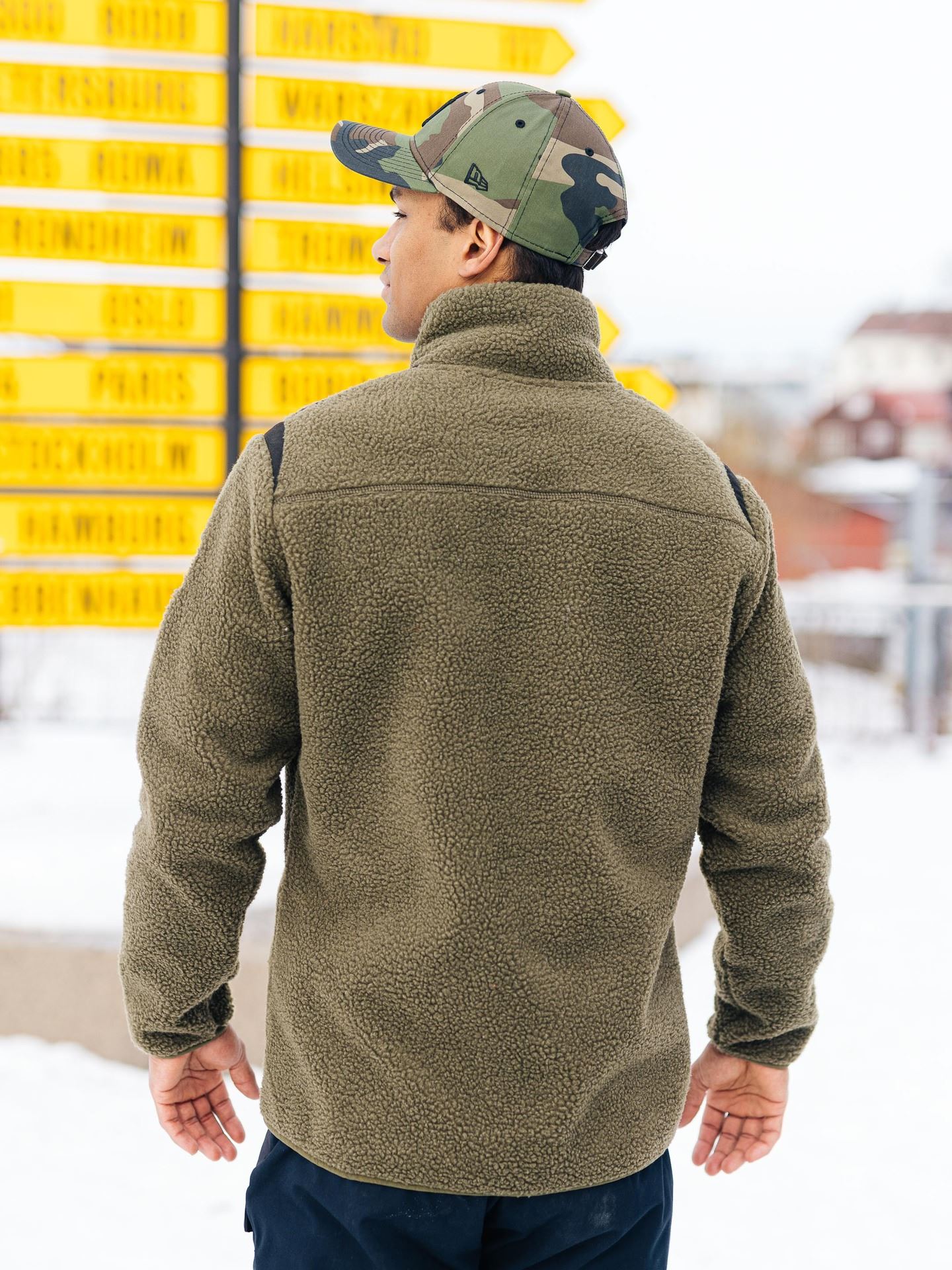 Finse Sherpa Fleece Herre