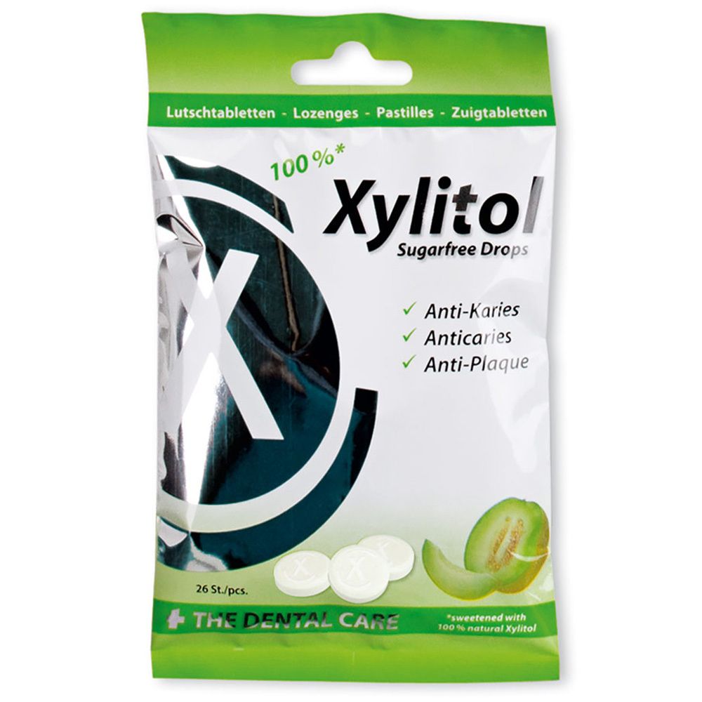 miradent Xylitol Drops Melone zuckerfrei