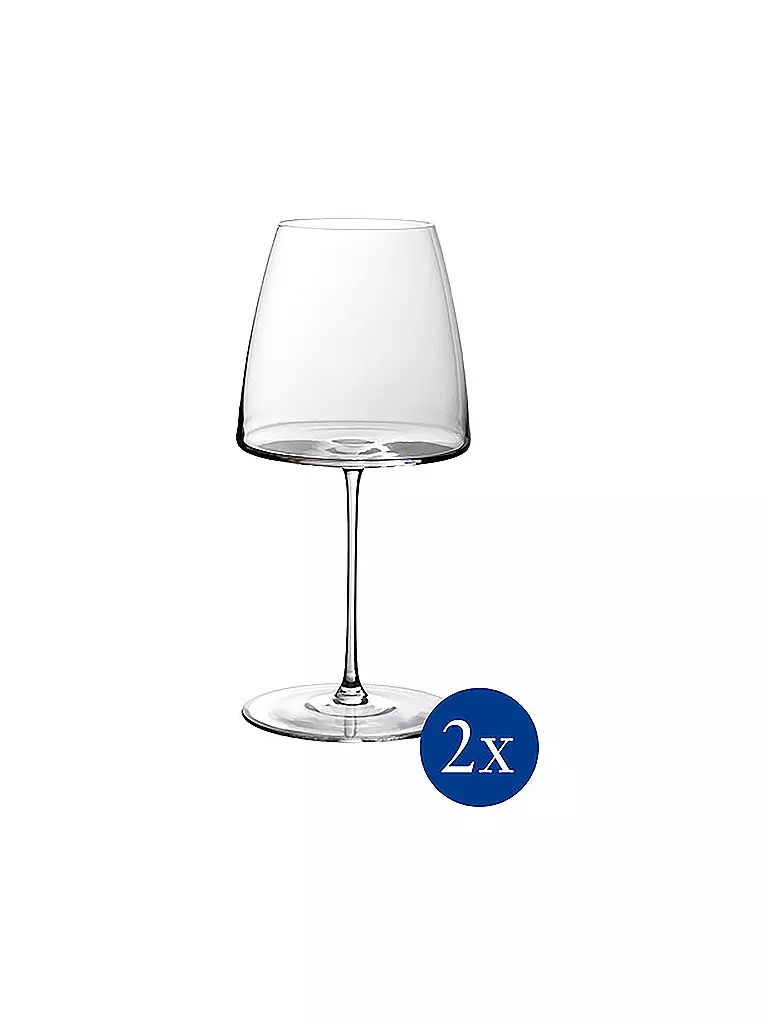 VILLEROY & BOCH SIGNATURE Rotweinglas MetroChic 2er 830 ml transparent