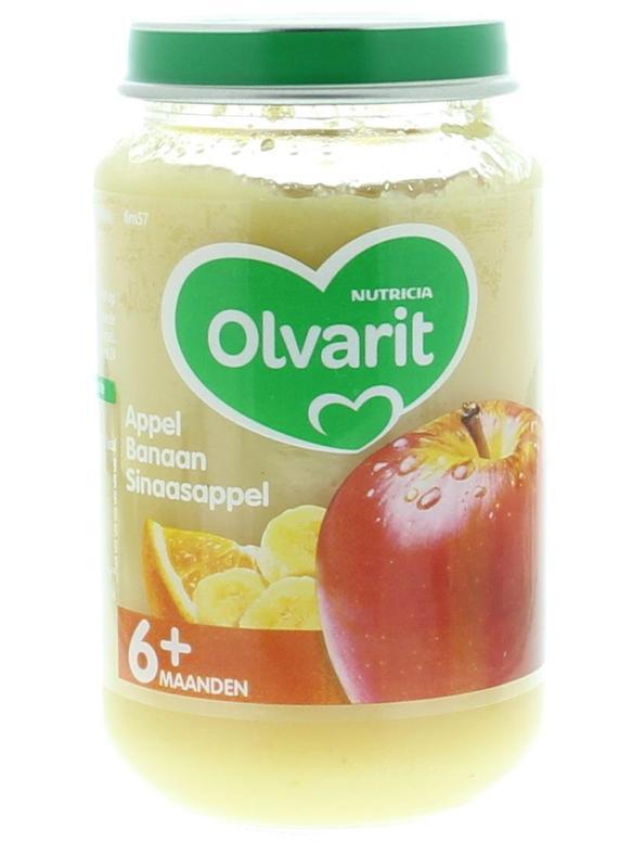 Olvarit Appel banaan sinaasappel 200g