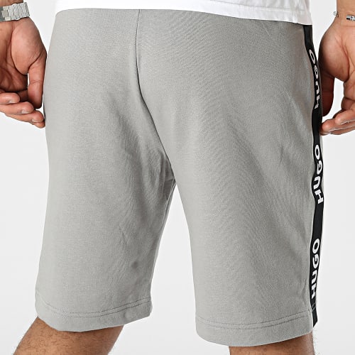 Short Jogging A Bandes Sporty Logo 50496996 Gris