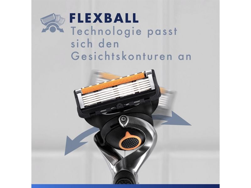 Gillette Herrenrasierer Gillette Fusion5 Proglide 10er   Ha Ersatzklingen mit neuem Gleitstreifen für noch sanfteres Gleiten