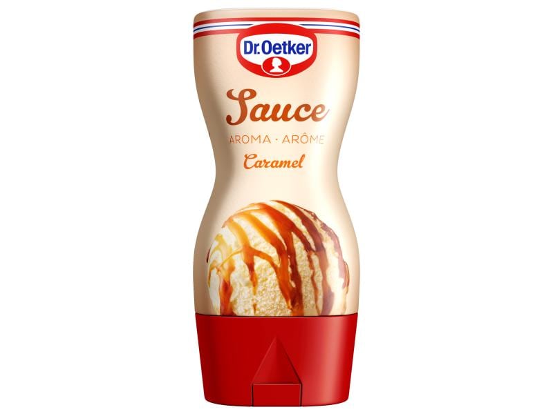 Dr.Oetker Topping Sauce Caramel 148 ml Stets einsatzbereite Dessertsauce, Caramel