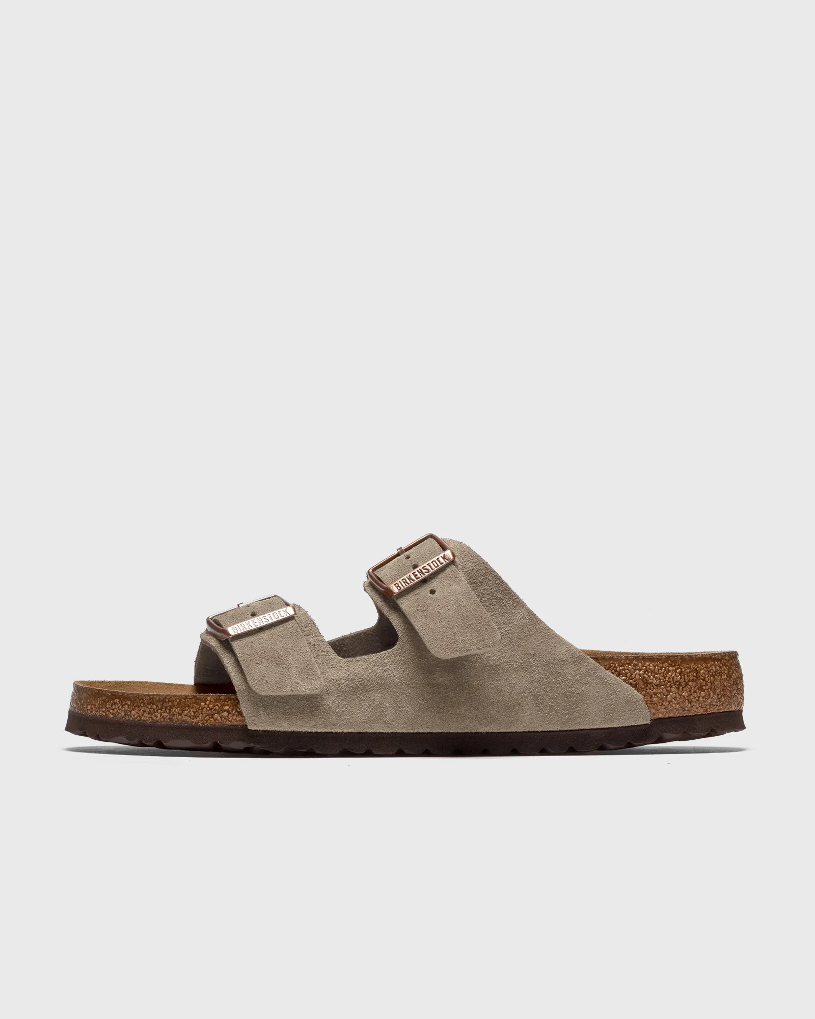 Birkenstock Arizona com palmilha macia em camurça