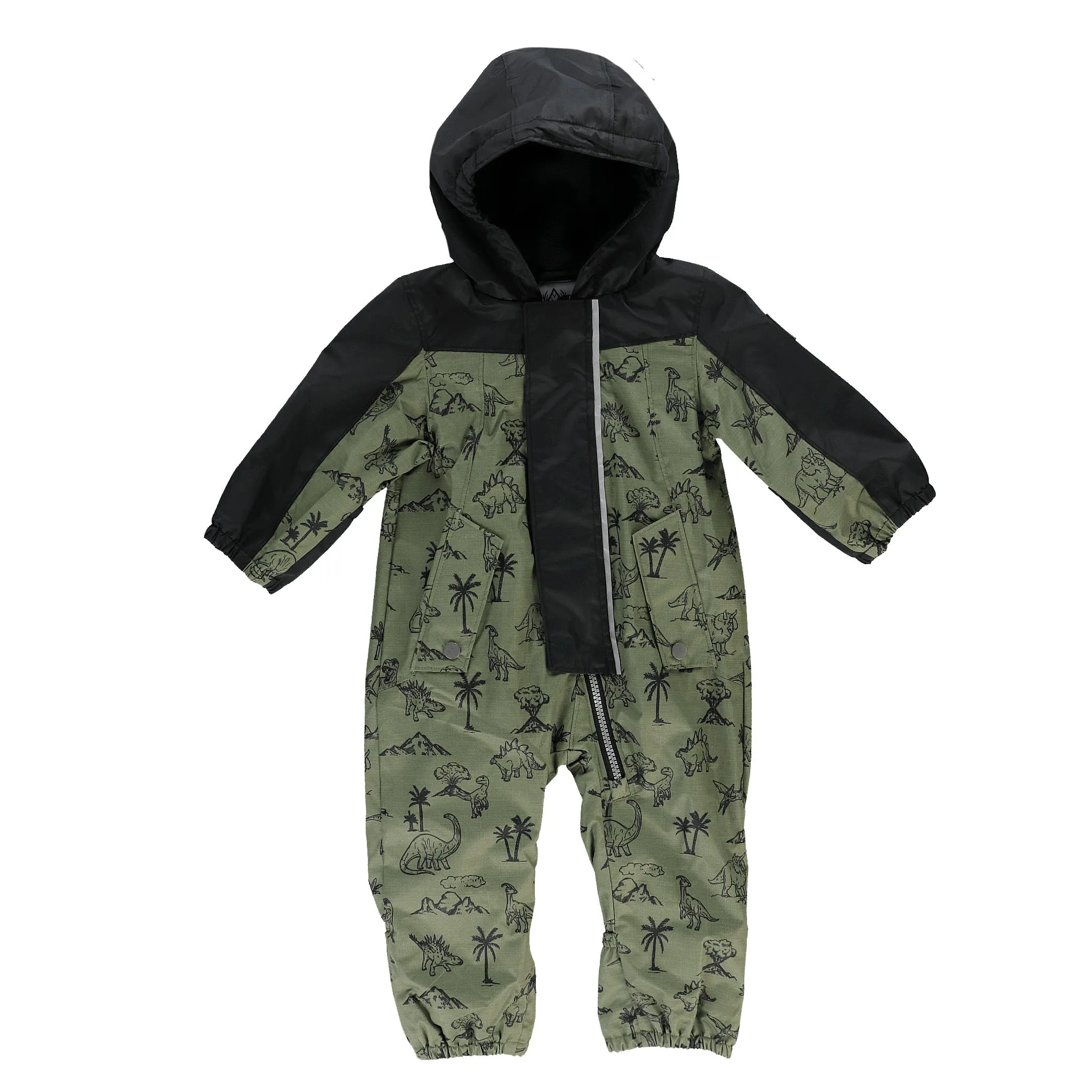 Deer Mountain Ensemble Extérieur Une Pièce Dinos 6-24mois