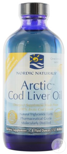 Nordic Naturals Huile De Foie De Morue Arctique Arôme De Citron Flacon 237ml