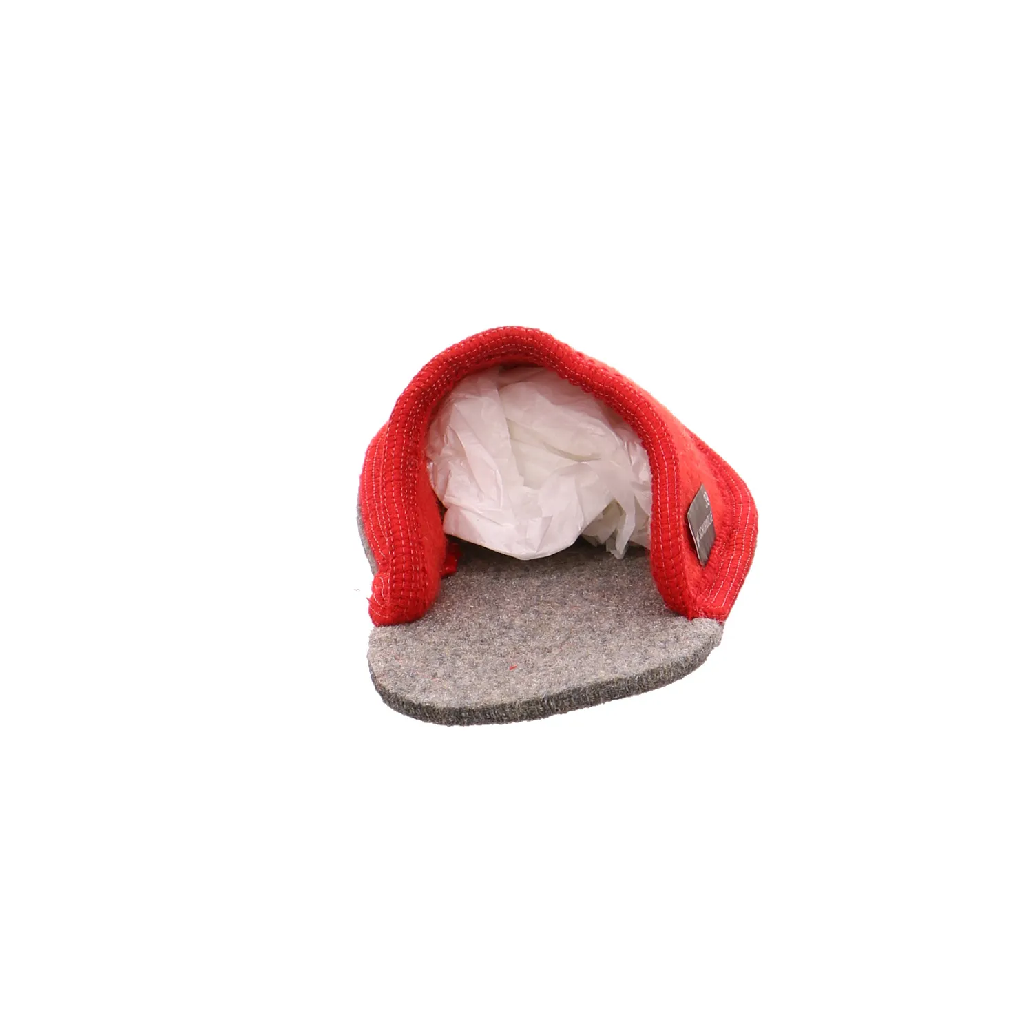 GOTTSTEIN Hausschuhe + Stiefelsocken Rot Textil