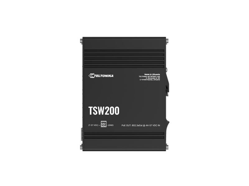 Teltonika PoE  Switch TSW200 10 Port Industrial Unmanaged PoE  Switch