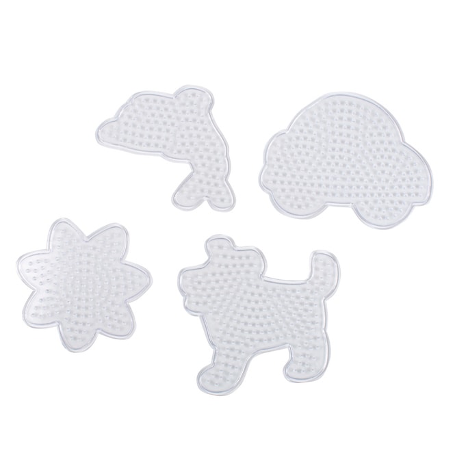 4 Steckplatten für Bügelperlen