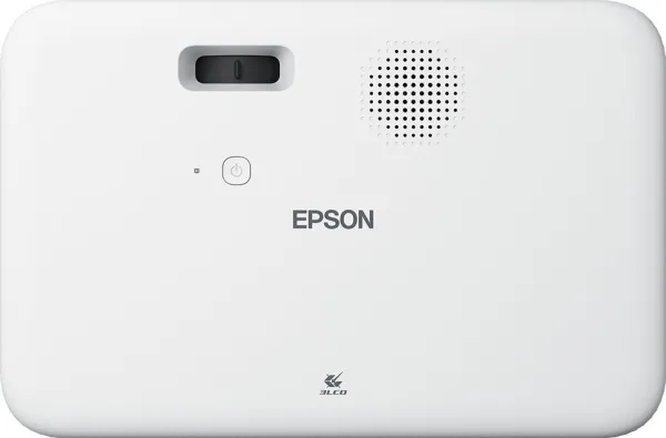 Epson CO-FH02 - 3LCD-projektor - bærbar - 3000 lumen (hvid) - 3000 lumen (farve) - Full HD (1920 x 1080) - 16:9 - 1080p - sort/hvid - Android TV
