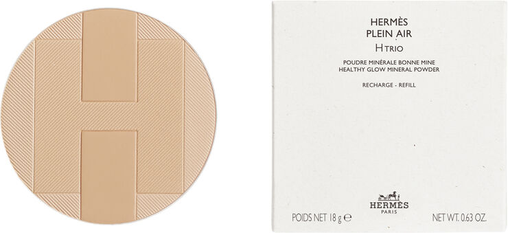 HERMÈS Hermès Plein Air, H Trio healthy glow mineral powder refill, Tottori