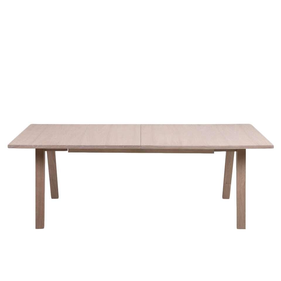 Eetkamertafel Boda - eikenkleur - 100x310x74 cm