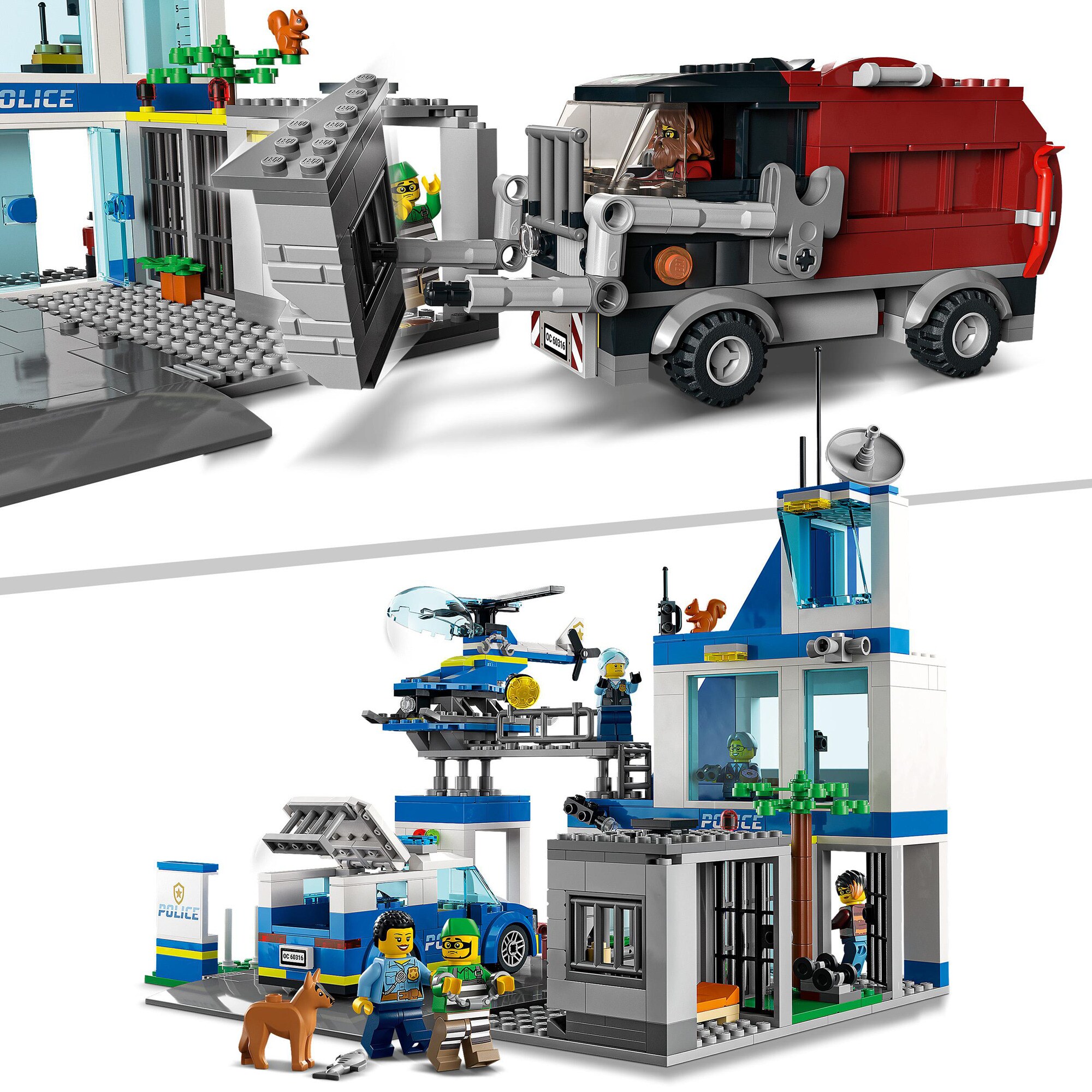 LEGO Konstruktionsspielzeug City Polizeistation