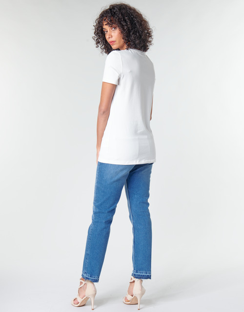 Marciano - ICED LOGO TEE - Blanc / Bleu