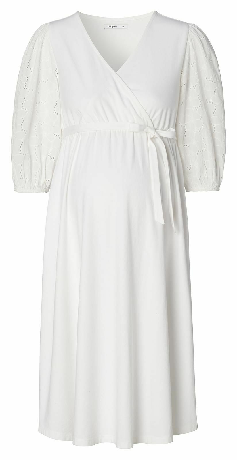Noppies Maternity Jurk Kajal - Optical White