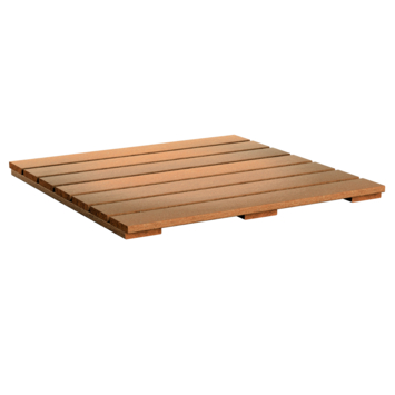Vlondertegel glad Hardhout ca. 50x50 cm