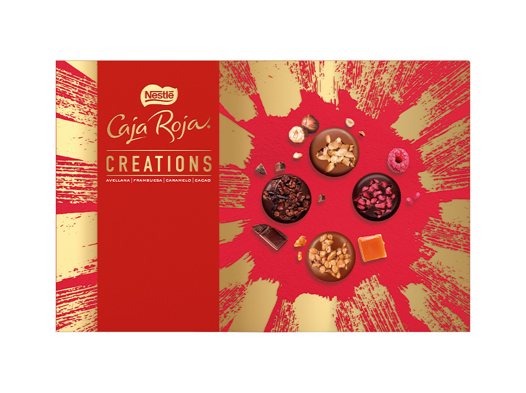 BOMBONS CAJA ROJA CREATIONS 398G