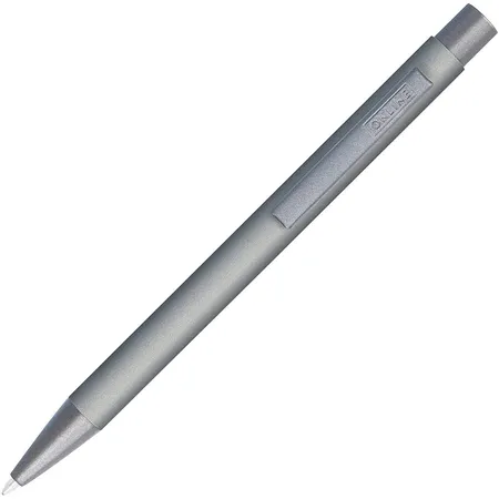 ONLINE Kugelschreiber Soft Metal Pure Grey mit Softtouch Feeling