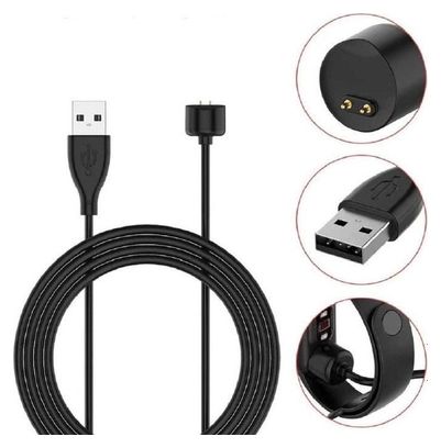Chargeur pour Xiaomi Mi Band 5 et 6  Amazfit Band 5 - - Câble USB de Charge à Absorption Magnétique
