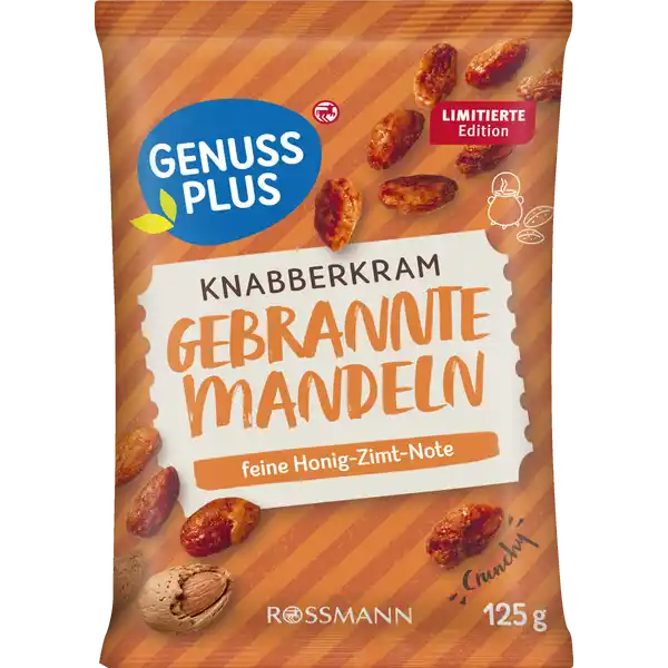 Knabberkram gebrannte Mandeln
