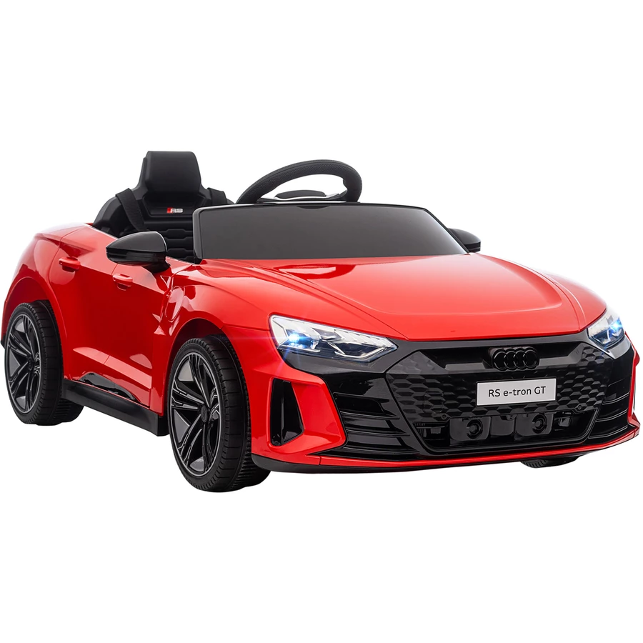 HOMCOM Kinderfahrzeug mit Fernbedienung rot