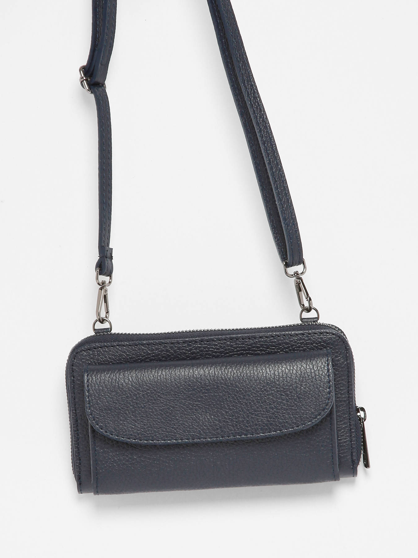 Sac bandoulire portefeuille Caviar cuir MILANO