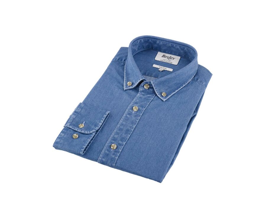 Chemise jean denim  - CAMERON