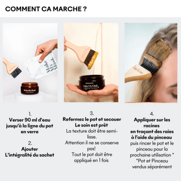 Make My Mask Masque Réparateur - Pack de 4 Pack de 4