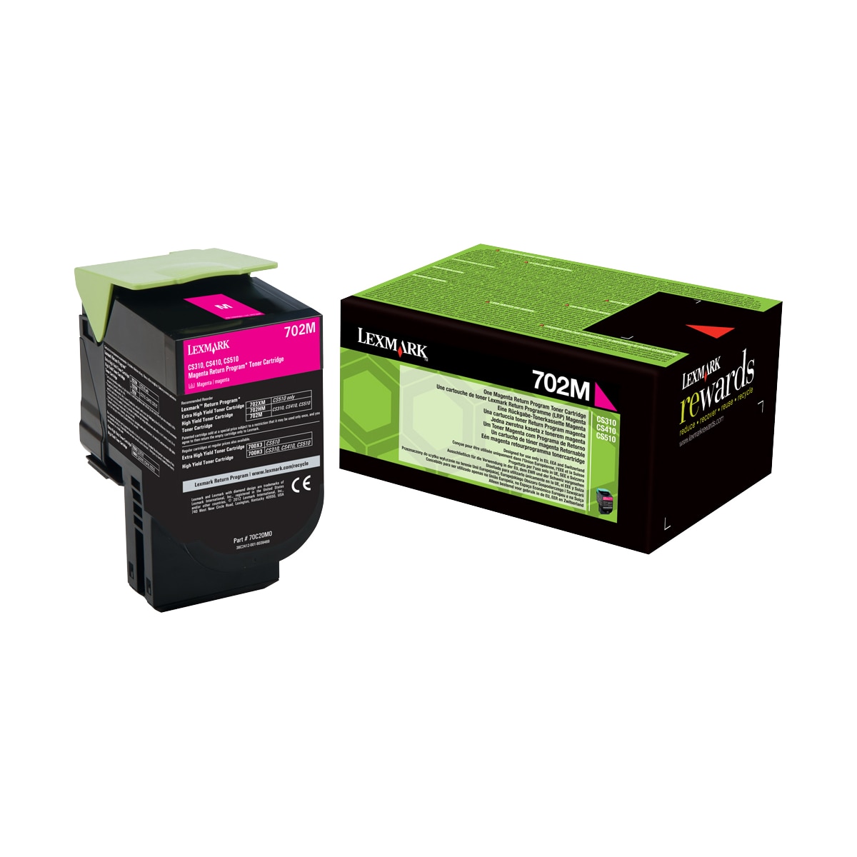 Lexmark tonerpatron 702M Magenta