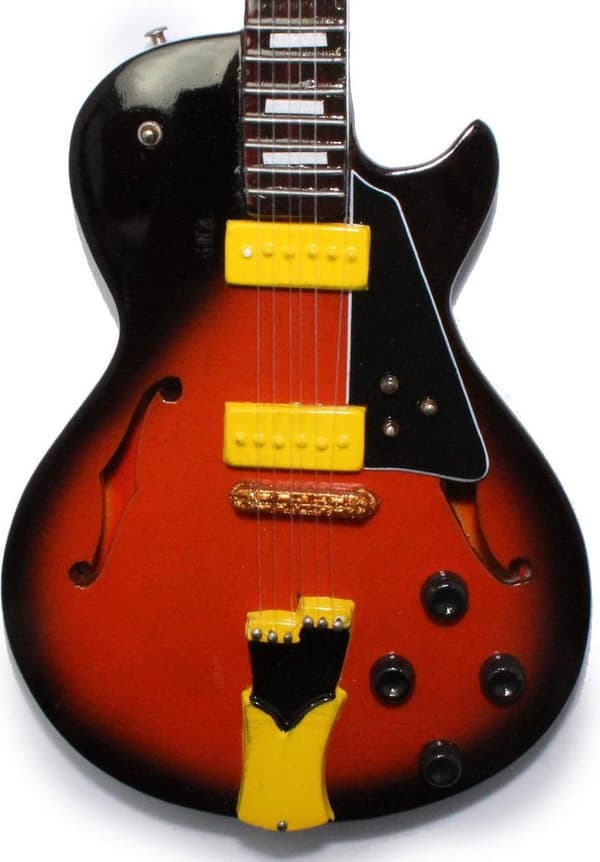 Minigitarr: George Benson - Ibanez GB20 - Brown Sunburst
