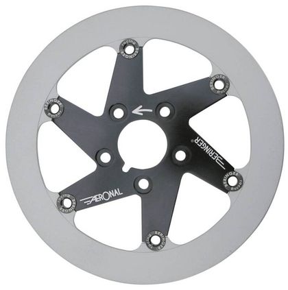 Disque de frein Rond Beringer flottant - noir